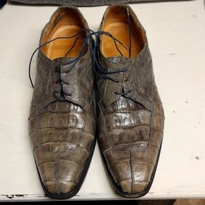 belvedere Studio Alligator Shoes